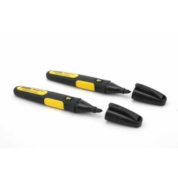 Marker czarny fatmax szeroka końcówka 2szt.