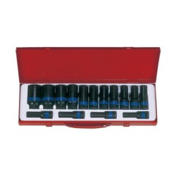 Komplet nasadek udarowych 1/2' 10-32mm