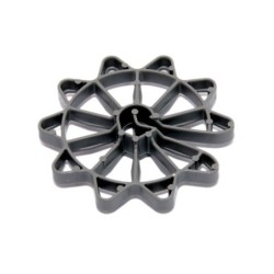 Dystans pionowy,ścienny-otulina 25mm