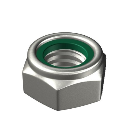 Nakrętka z wkładką ocynkowana  din 985 klasa 8.8 m14x1.5