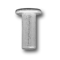 Nit aluminiowy pełny z łbem walcowym 6.0x19 mm