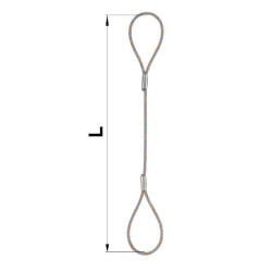 Zawiesie linowe typu f 12mm 4mb