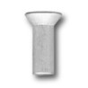 Nit aluminiowy pełny z łbem stożkowym płaskim 4.0x16 mm