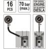 Miernik ciśnienia sprężania diesel 16 części