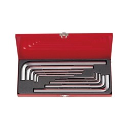 Komplet imbusów extra długich 10 sztuk 3-17mm