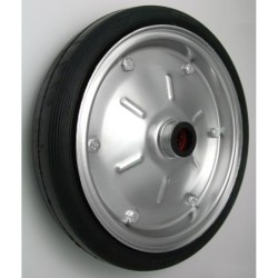 Koło metal-guma 300mm bez obudowy wąskie 100m