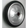 Koło metal-guma 300mm bez obudowy wąskie 100m