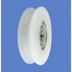 Rolka z tworzywa 60mm łożyskowana, na linkę c60/10ł