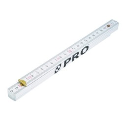 Miara drewniana składana bez okuć z kątomierzem 1 metr