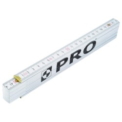 Miara drewniana składana bez okuć z kątomierzem 2 metry