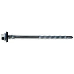 Wkręt do płyt warstwowych z epdm 6.3x90mm 6mm ral9010