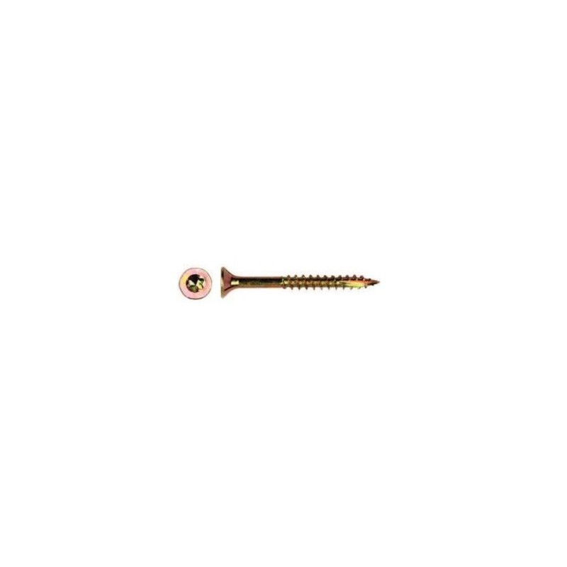 Wkręt do drewna ocynk żółty na torx 4.5x30mm t20