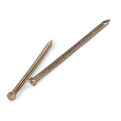 Gwoździe stolarskie zp 1.4x30mm op-5kg ocynkowane na żółto