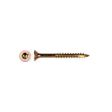 Wkręt do drewna ocynk żółty na torx 6.0x60mm t30