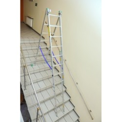 Drabina aluminiowa 3-elementowa 841cm 12+12+12 szczebli