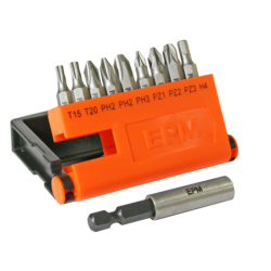 Zestaw końcówek do wkrętarki 9szt + uchwyt magnetyczny