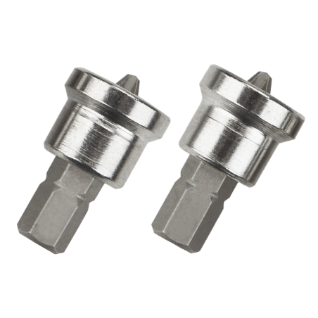 Końcówki do wkrętarki 25mm z ogranicznikiem 2szt. Ph2