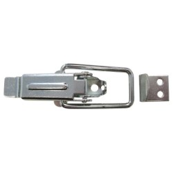 Zamknięcie do skrzyń ocynkowane z hakiem typu c 55x13mm