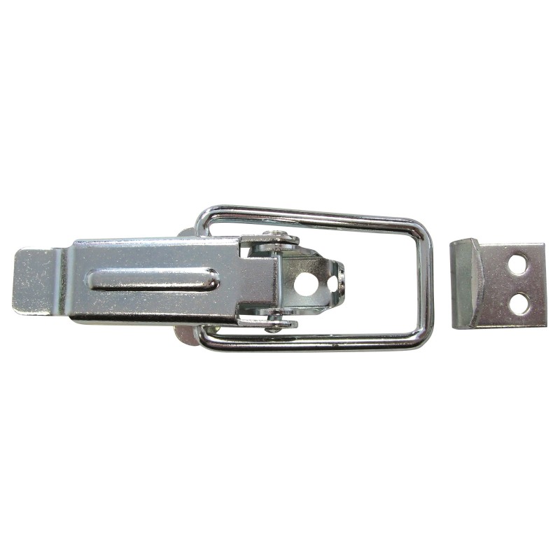 Zamknięcie do skrzyń ocynkowane z hakiem typu c 55x13mm