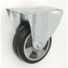 Koło aluminium-guma 125mm obudowa stała a23g