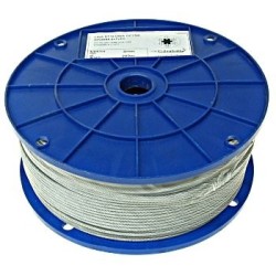 Lina stalowa ocynkowana w pcv 2.0mm 400mb