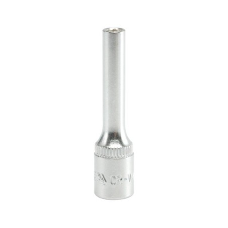 Nasadka długa 6-kątna chromowana 1/4'' 5mm