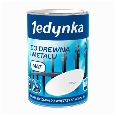 Emalia alkidowa do drewna i metalu niebieska 0,9l