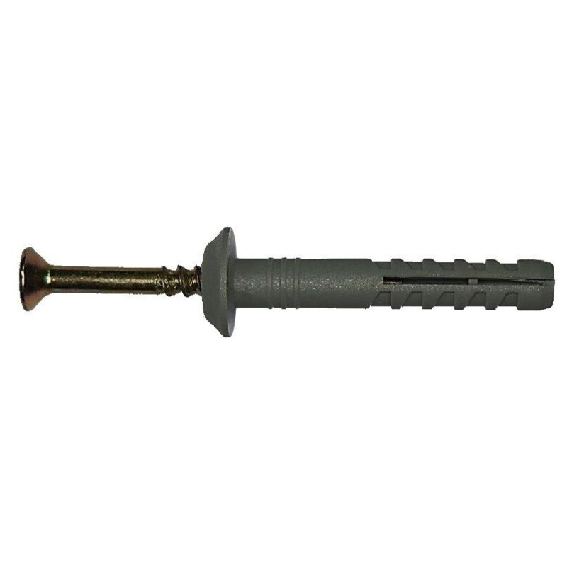 Kołek szybki montaż z kołnierzem 6x80mm