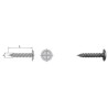 Wkręt z łbem podkładkowym fosfatyzowany 4.2x16mm