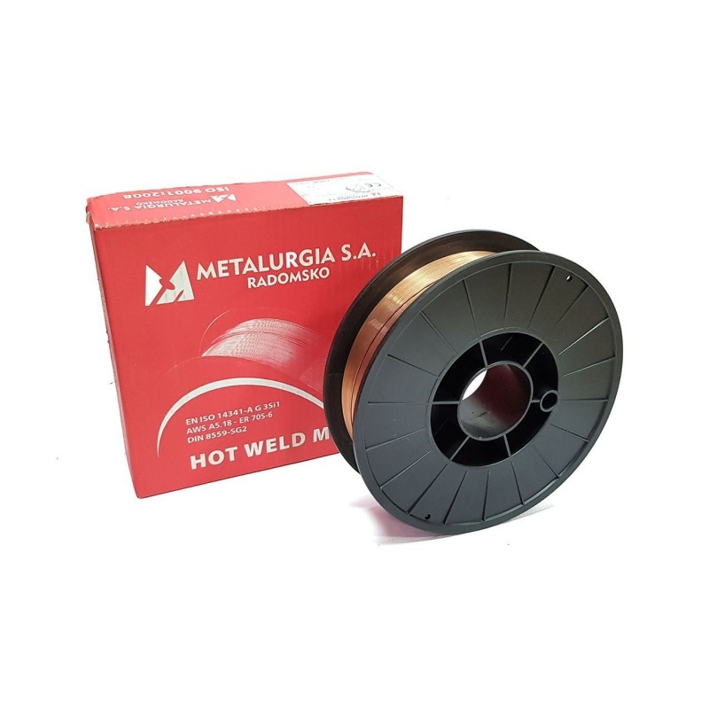 Drut spawalniczy g3si1 0.8mm op. 5kg
