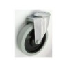 Koło meblowe tworzywo+guma 125mm obudowa z otworem m27t