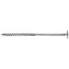 Wkręt do drewna z kołnierzem na torx ocynkowany 6x180mm t30
