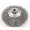 Szczotka tarczowo-kątowa drut kwasoodporny m14, fi100mm