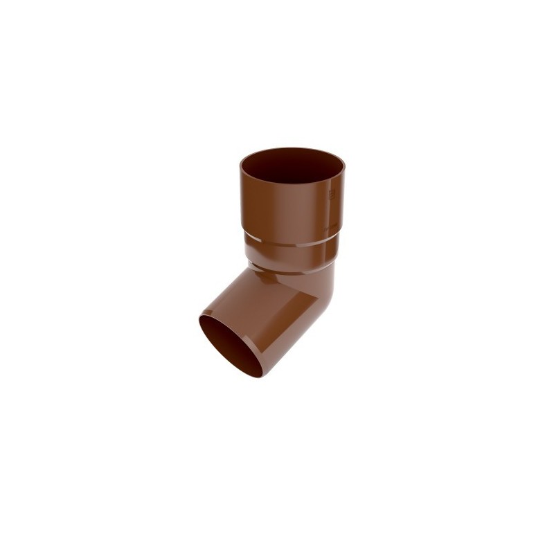 Kolano 90mm brąz