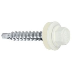 Wkręt samowiertny 4.8x25mm ral 9010