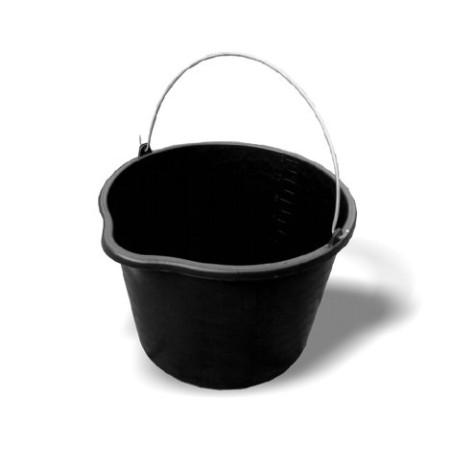 Wiadro budowlane plastikowe z lejkiem 15 litrów