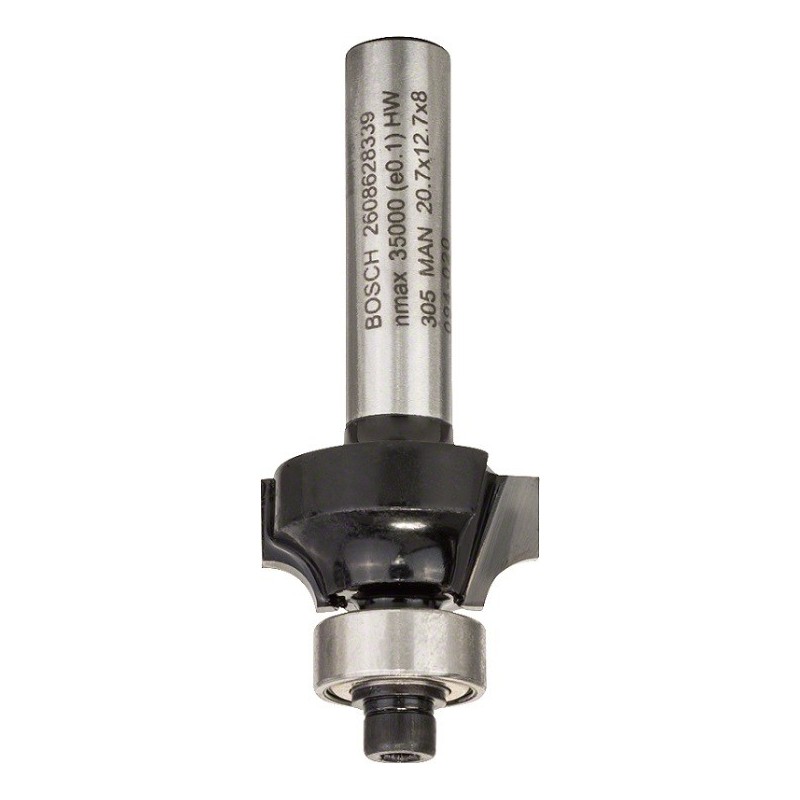 Frez do zaokrągleń z łożyskiem 8x20, 7x53mm