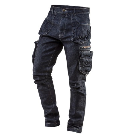 Spodnie robocze 5-kieszeniowe denim rozmiar xxl