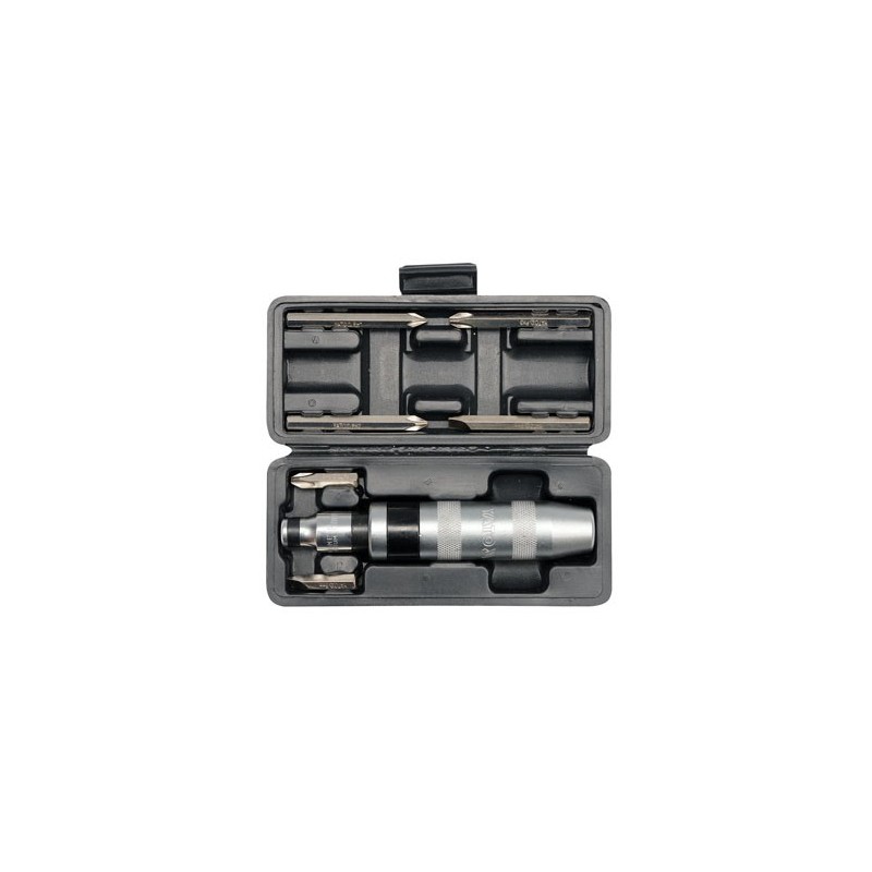 Wkrętak udarowy cr-v + 6 bitów