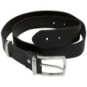 Pas skórzany rocker black