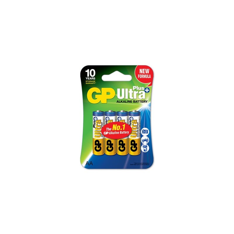 Bateria ultra+ alkaline aa lr6 1.5v 4 sztuki