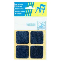Podkładka filcowa blister biała 40x40mm - 4szt