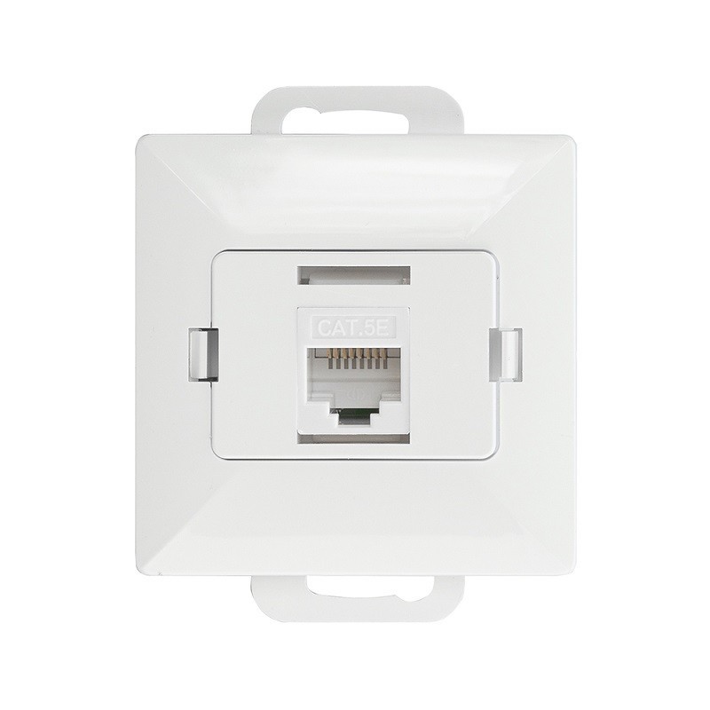 Perła gniazdo komputerowe rj45 pojedyńcze nieekranowane 5kat