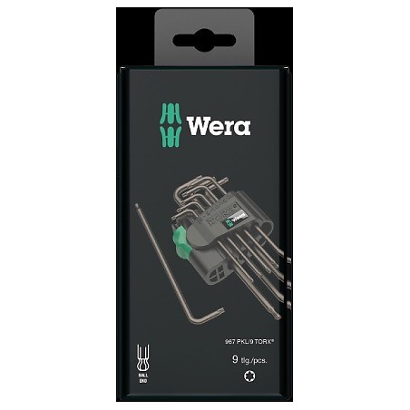 Zestaw kluczy trzpieniowych torx blacklaser