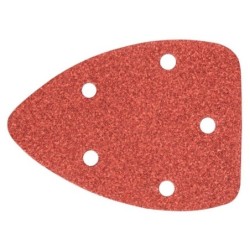 Papier ścierny na rzep k80 140mmx97mm 5 sztuk