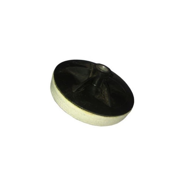 Filc polerski fi125mm grubość 20mm m14 miękki