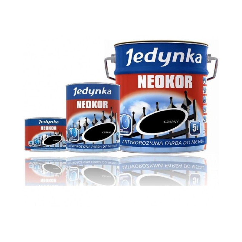 Antykorozyjna farba podkładowa neokor czerwony tl.średni 10l