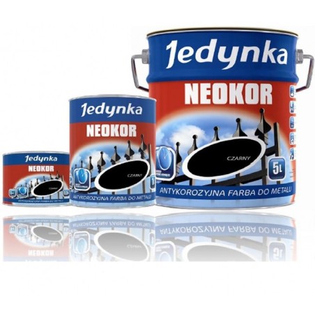 Antykorozyjna farba podkładowa neokor czerwony tl.średni 10l
