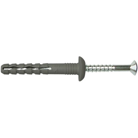 Kołek szybki montaż z łbem grzybkowym nylon 6x60mm
