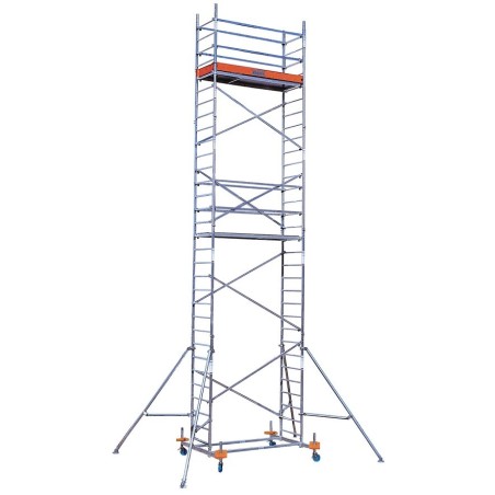 Rusztowanie protec 0.7x2.0m wysokość robocza 6.30m